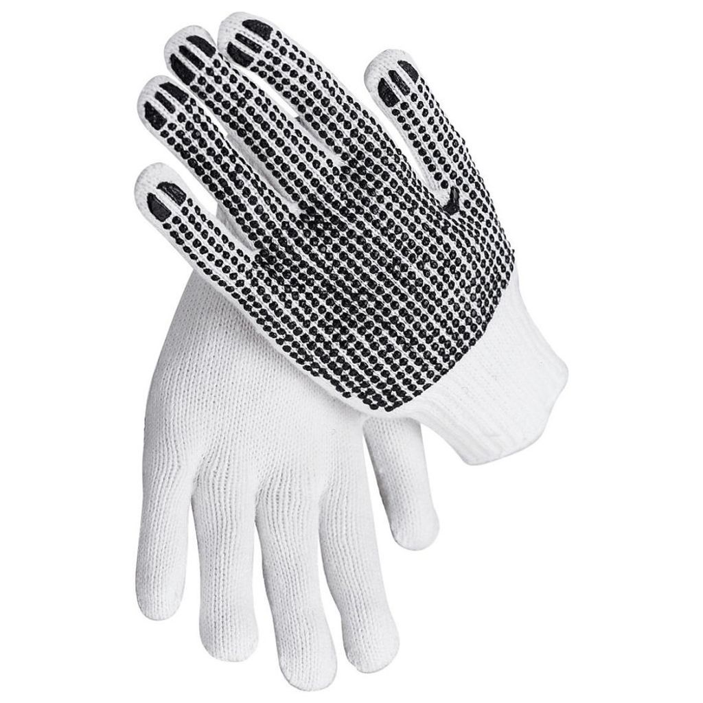 Texxor - Pletené rukavice s PVC cvočky - velikost 11 Obrázek produktu 