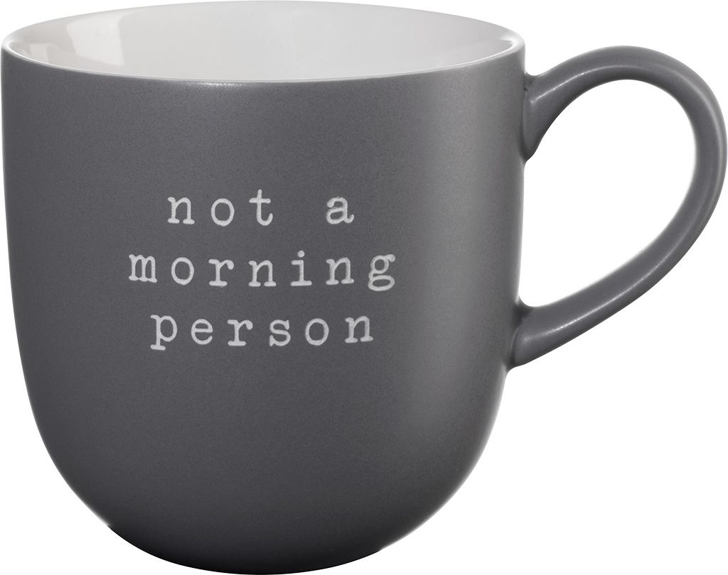 ASA Henkelbecher, not a morning person  d. 9,5 cm, h. 9,5 Produktbild 