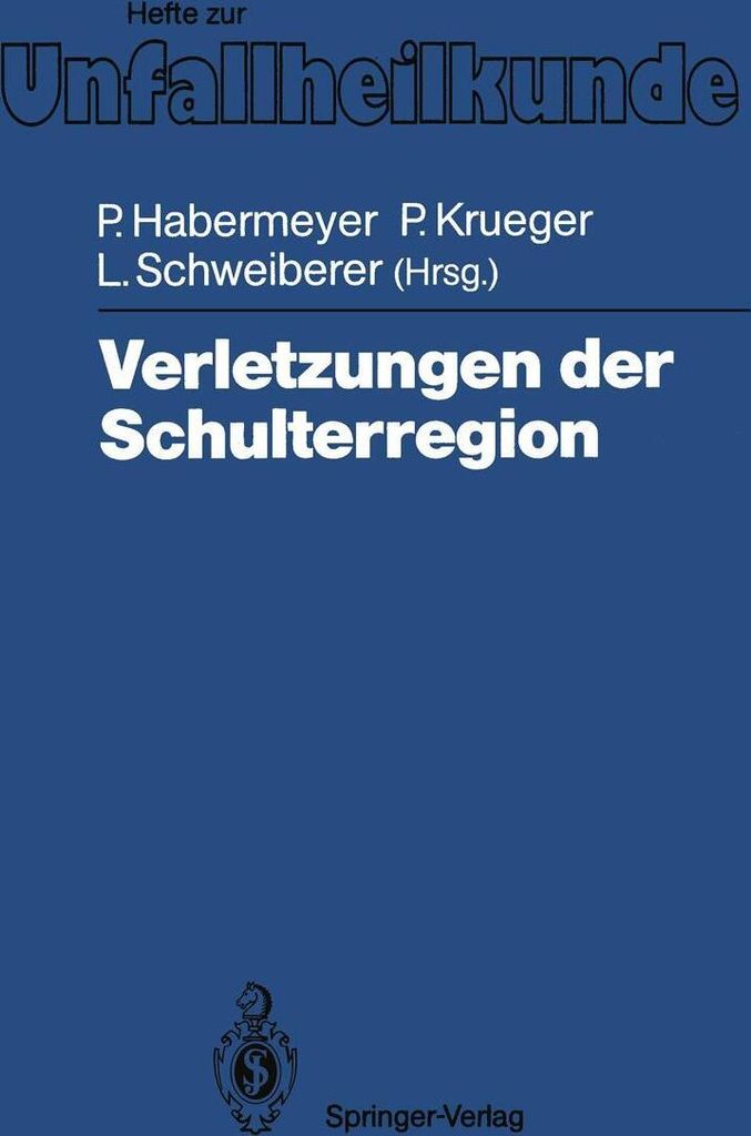 Verletzungen der Schulterregion