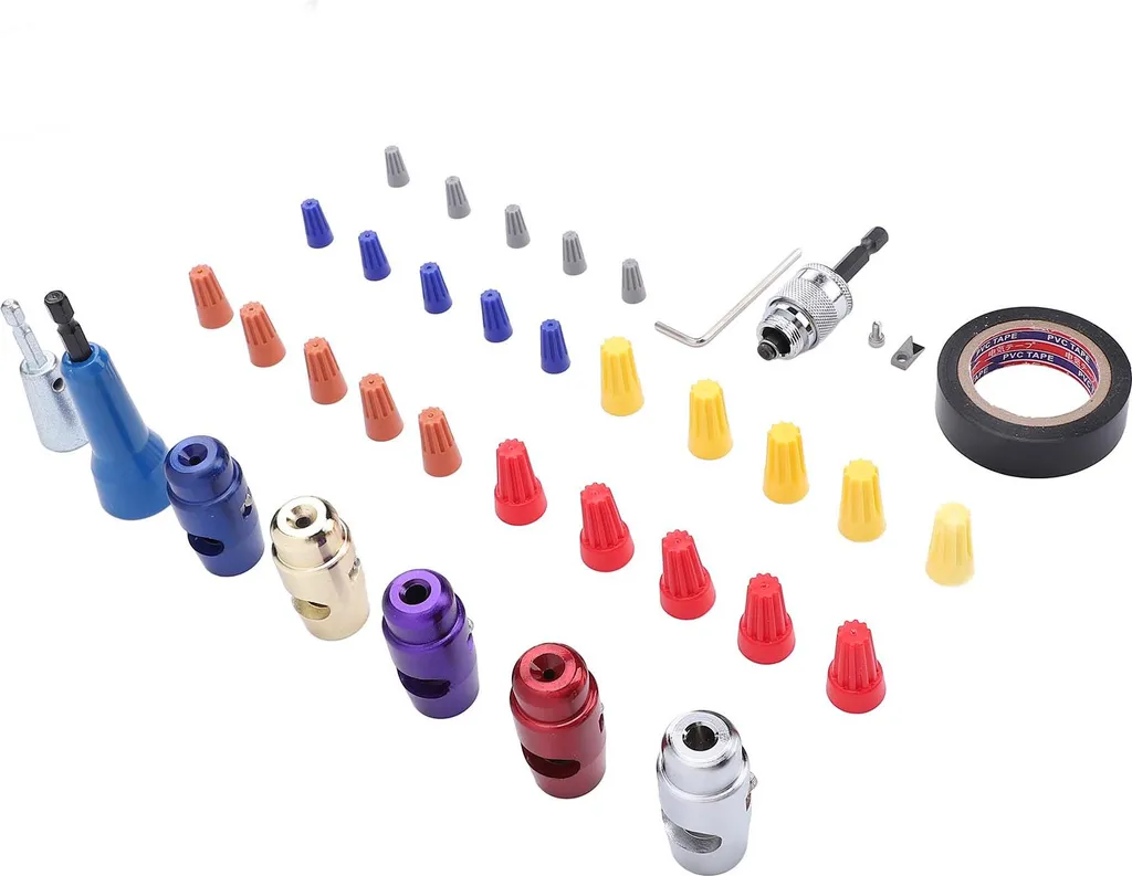 Dénudeur de Câble pour Perceuse : Kit Complet 37pcs pour Câblage Rapide - 6