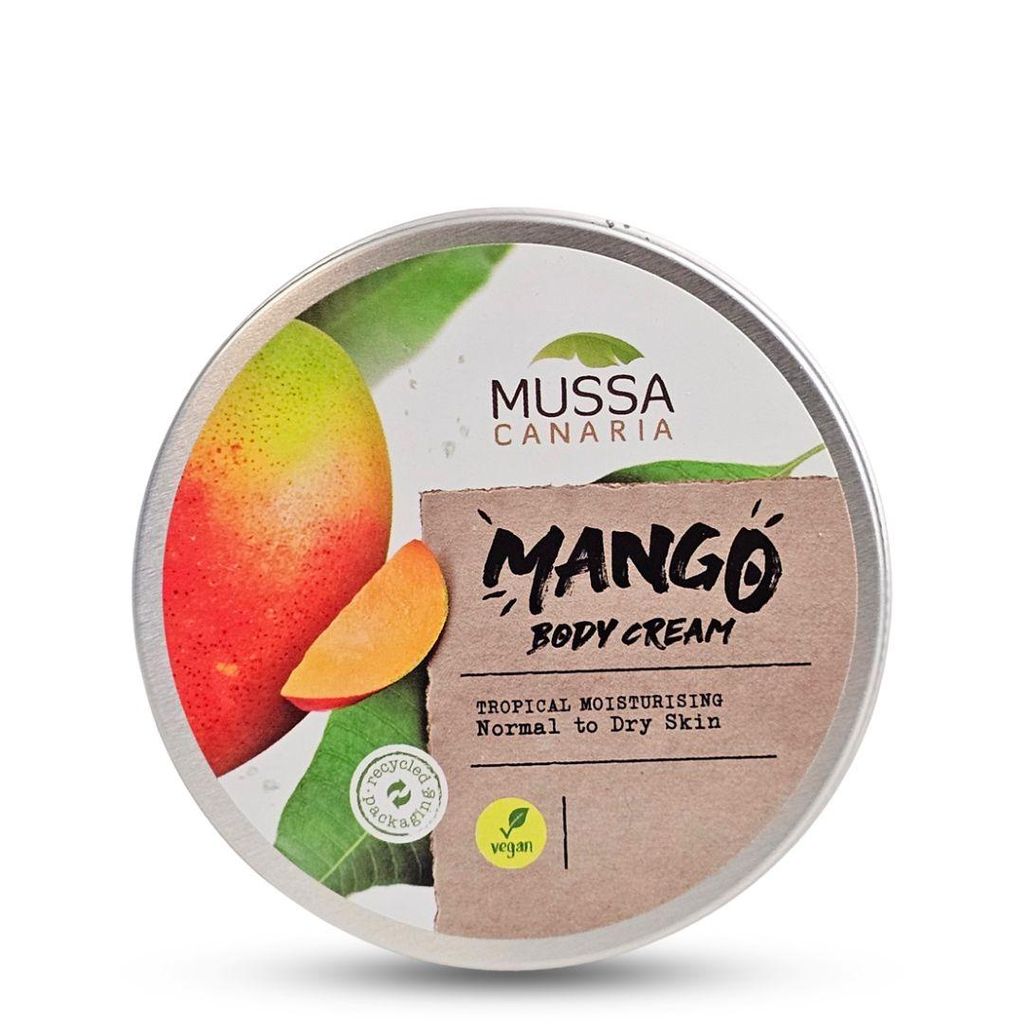 Crema corpo al mango Mussa Canaria 70 ml. Burro corpo al Immagine del prodotto 