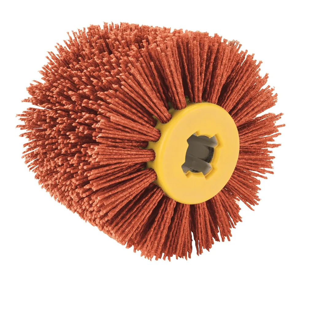 Brosse en Nylon Scheppach pour Machine à Satiner MRS1300 - Ø 120mm