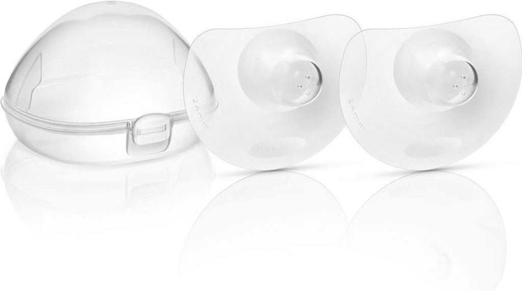 Protectores para pezones Lansinoh, 24 mm (talla 2), 2 Imagen del producto 