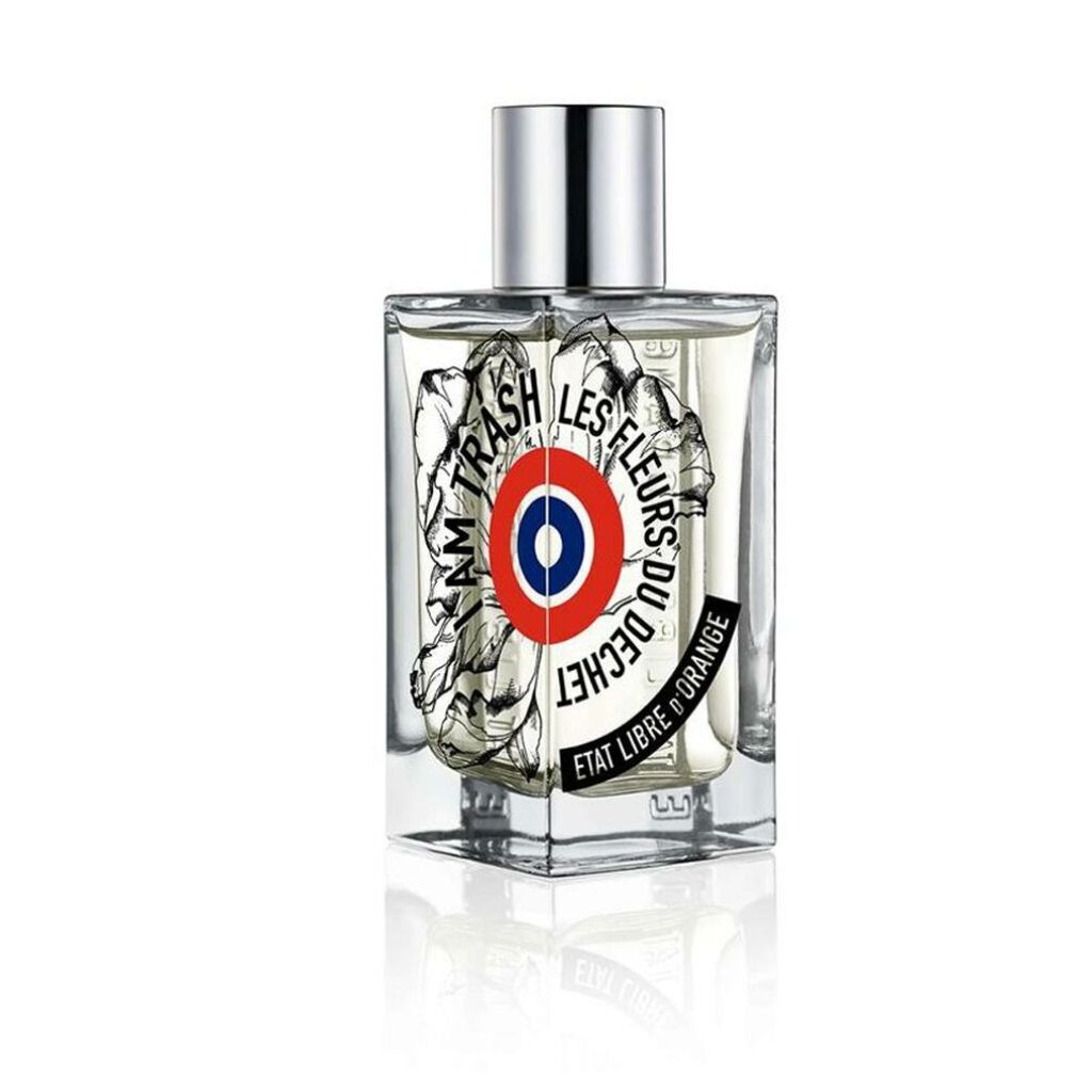 A clear studio shot of a perfume bottle.