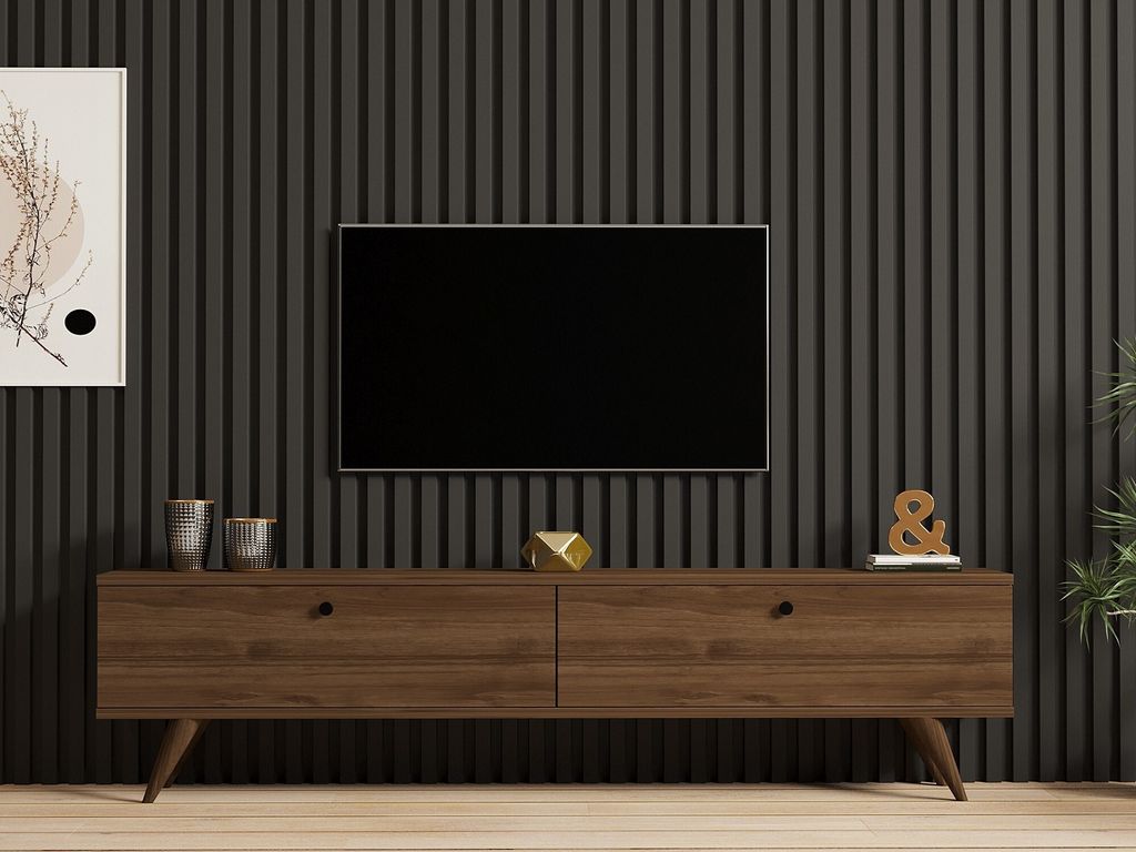 Skye Decor, Paris - Walnut, TV-Ständer, 100 % Produktbild 2