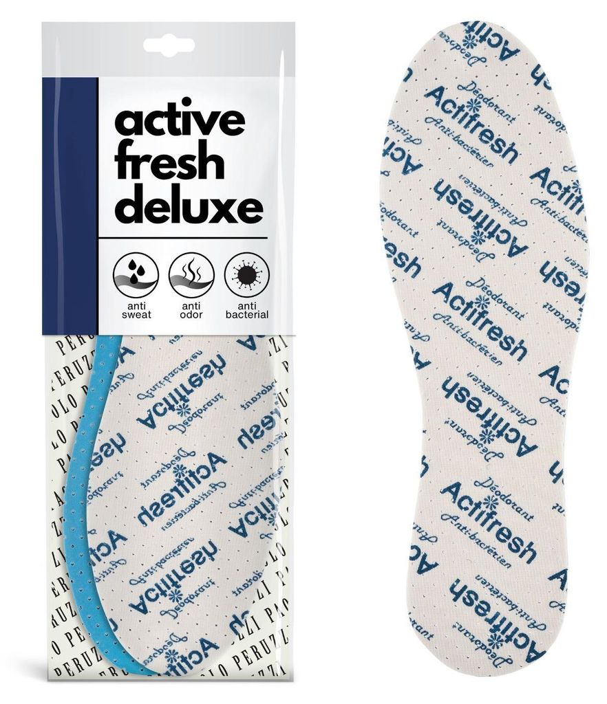 R. 42- Active Fresh Deluxe Paolo Peruzzi erfrischende Schuheinlagen 05W42