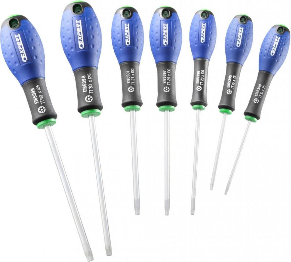 Schraubendreher Tampertorx Set mit 7 Teilen