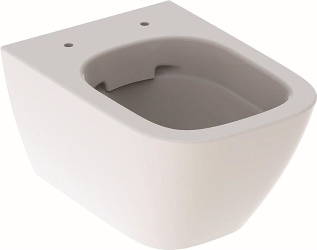 Geberit Smyle Square Wand-WC Tiefspüler, verkürzte Ausladung, geschlossene Form, rimfree 500379, 500.379.01.8