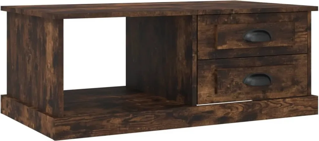 Tavolino da Caffè Rovere Fumé 90x50x35 cm - Atmosfera e Relax