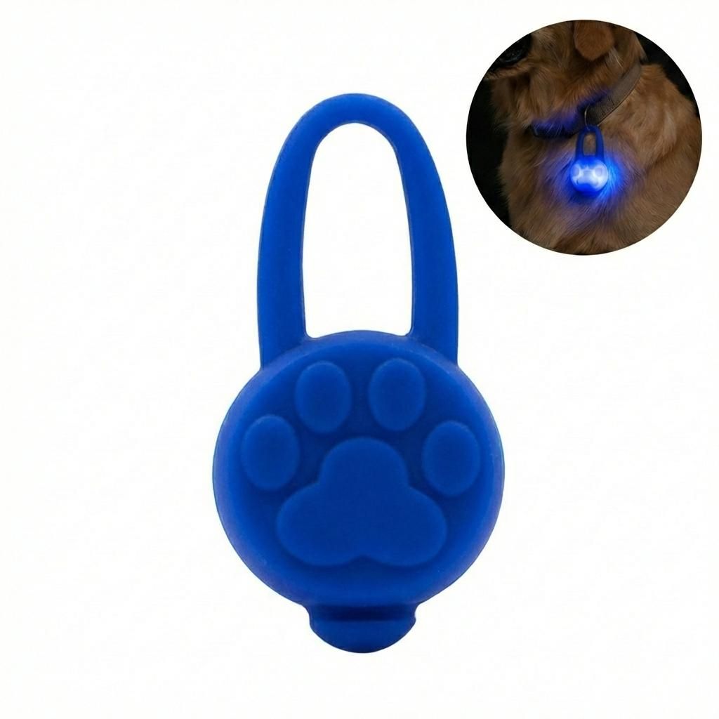 Lumière de sécurité LED pour chiens et chats, pendentif en Image du produit 