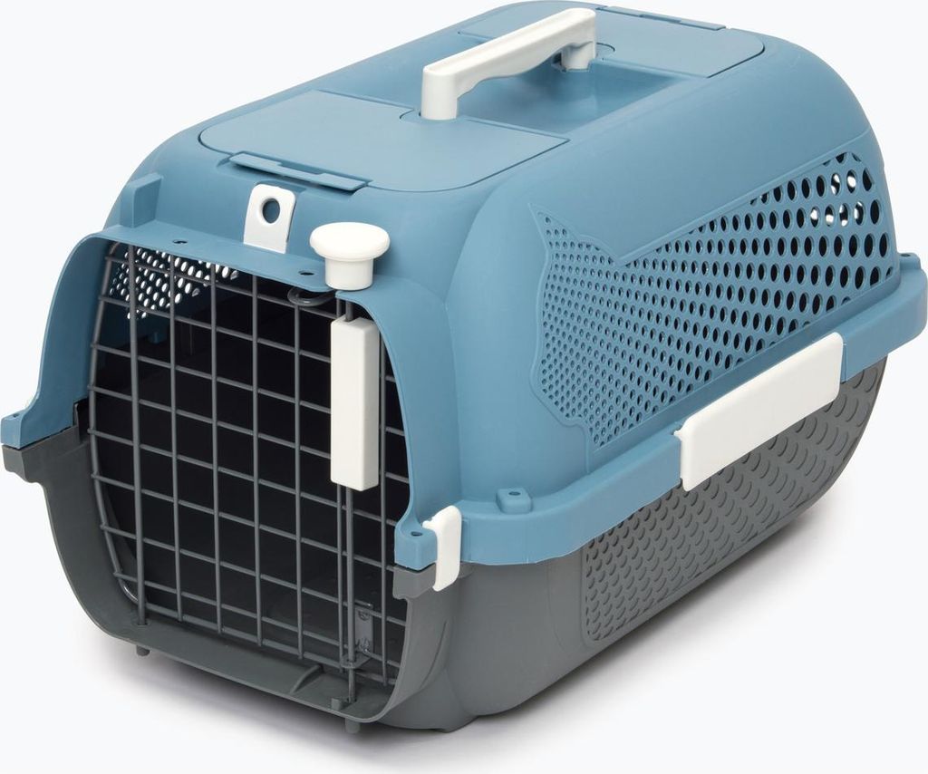 Catit Transportbox Voyageur blau-grau, Größe: S