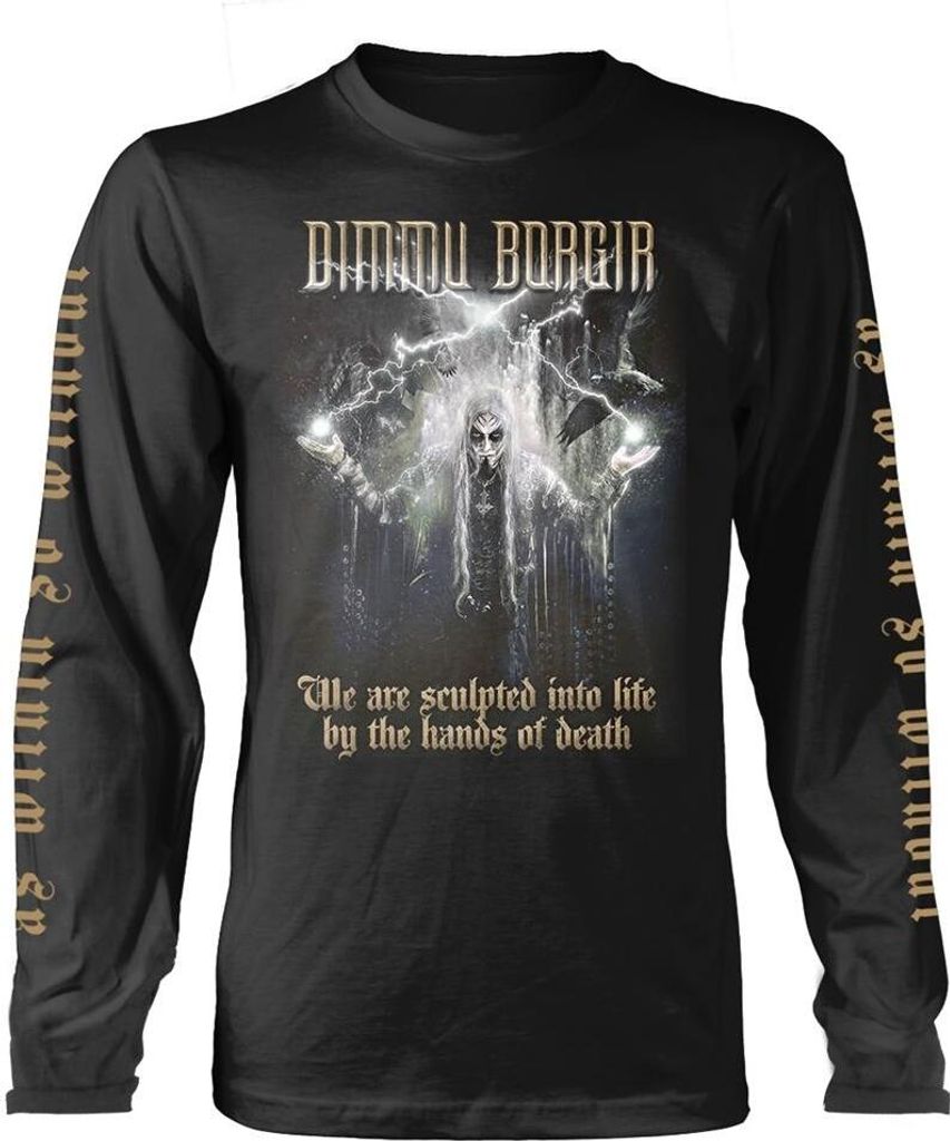 Dimmu Borgir - "Hands Of Death" T-Shirt für Herren/Damen Uni Langärmlig PH4517 (XXL) (Schwarz)