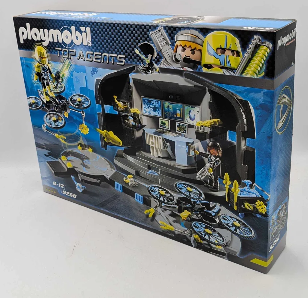 PLAYMOBIL Top Agents 9250 Centre de Commandement du Dr. Drone Labo - 8