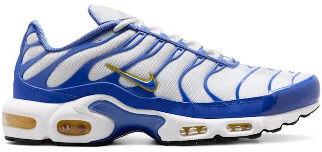 Nike Air Max Plus White Lyon Blue Varsity Maize - EU 43 Produktbild 