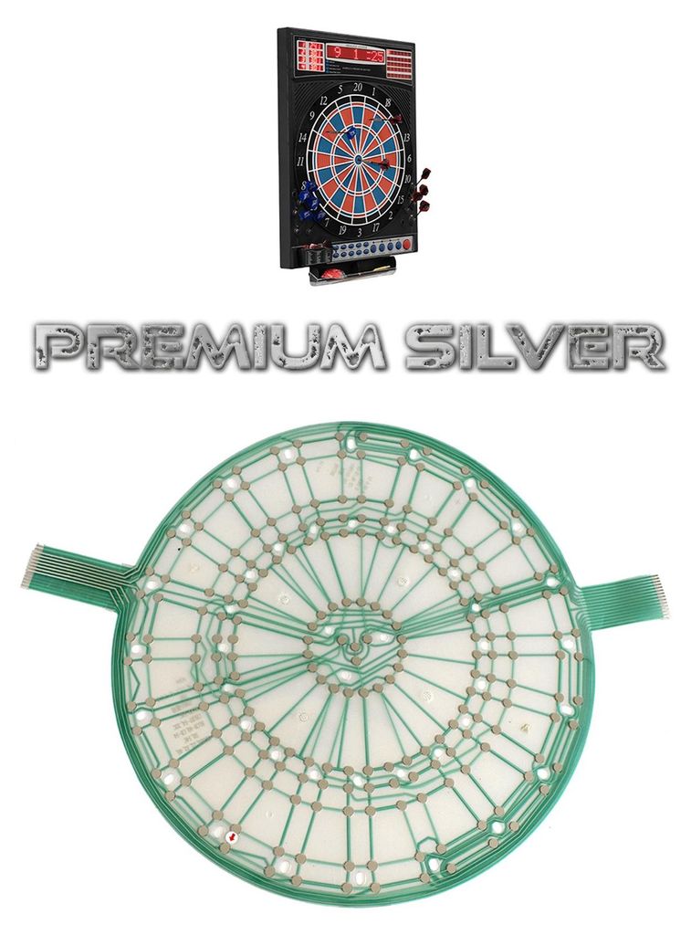 Matrixfolie Dartautomat Premium Silver Produktbild 