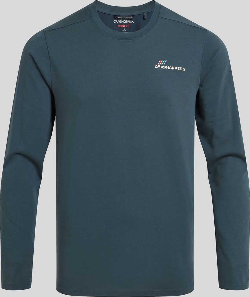 CRAGHOPPERS Nosilife Abel Long Sleeved T-Shirt BLUE STONE BLUE STONE XL
