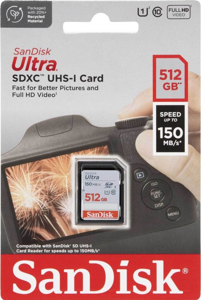 SanDisk Ultra - Flash-Speicherkarte - 512 GB Produktbild 