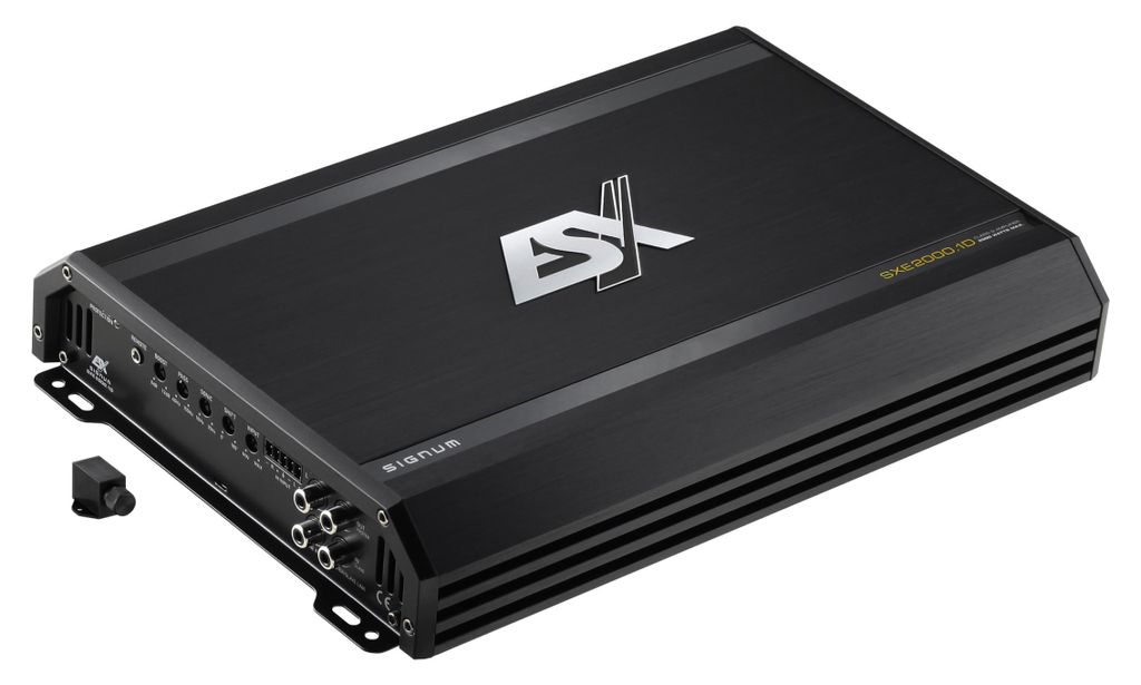 ESX Bassendstufe SIGNUM DIGITAL MONOBLOCK SXE2000.1D 1 Kanal Endstufe