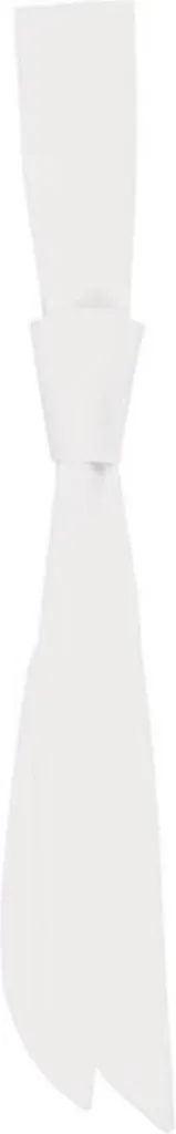 Cravatta di Servizio Karlowsky AK3 Bianco 94x5 cm | Divisa Professionale