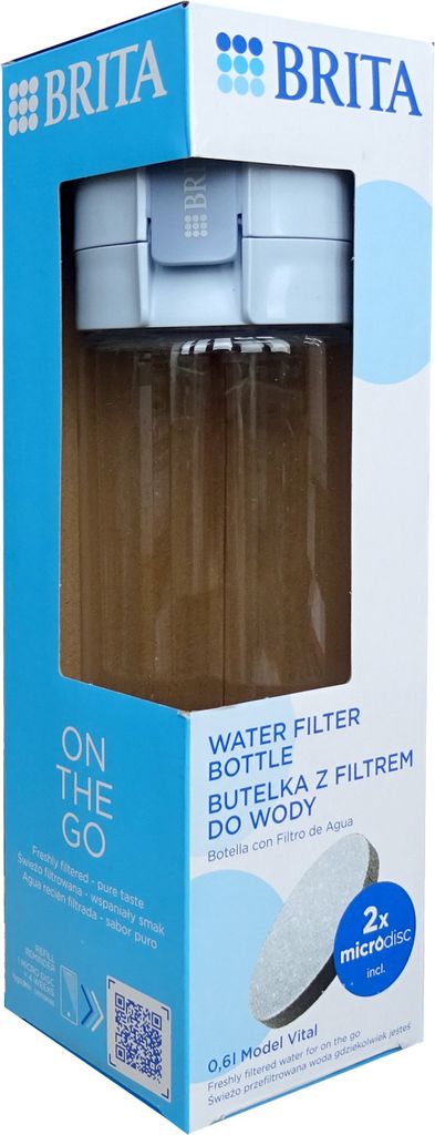 Brita Butelka filtrująca Vital pastelowy błękit 600 ml