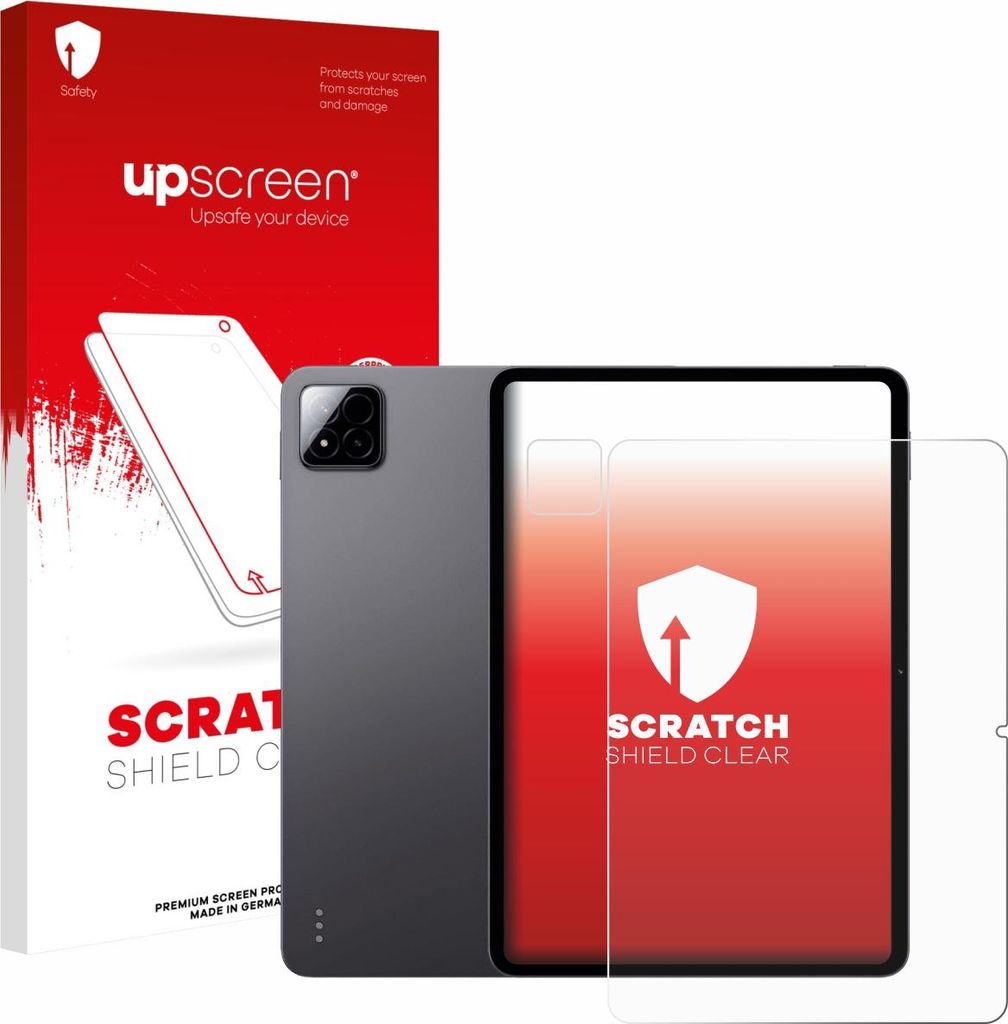 upscreen Schutzfolie für Xiaomi Pad 7 (Display+Kamera) Displayschutz Displayschutzfolie Folie Klar Transparent