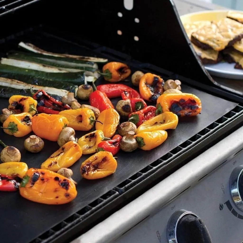 Tapis de Cuisson Multi-usage 40x33cm Réutilisables pour Barbecue - 10