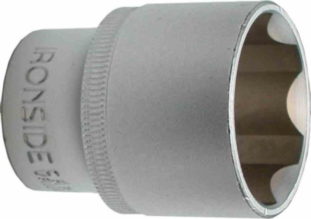 IRONSIDE Stecknuss 13 mm (1/2") SW11 Flank Drive, Länge: 38 mm
