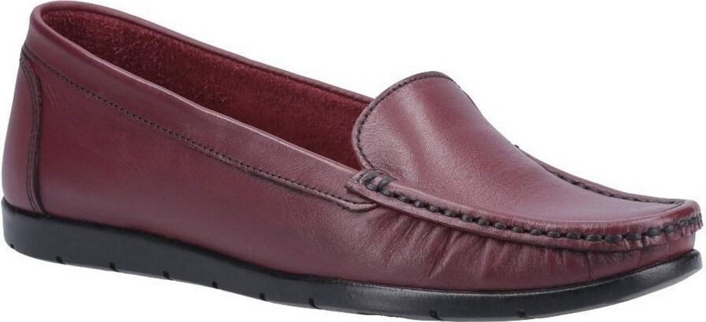 Fleet & Foster - Damen Halbschuhe "Tiggy", Leder FS7387 (40,5 EU) (Weinrot)