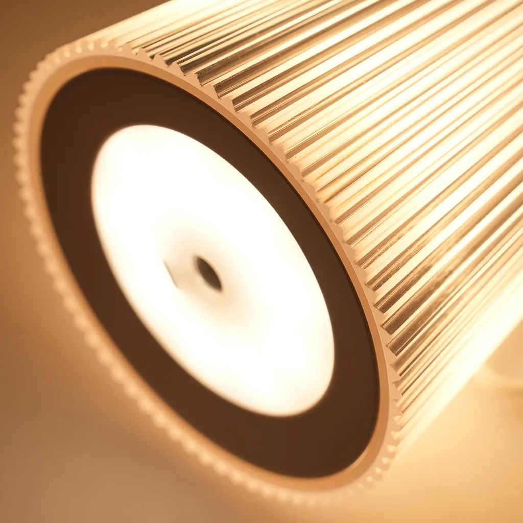 Lampe de Table LED RVB Tactile Modèle Crystal - Éclairage Dimmable Luxe - 7
