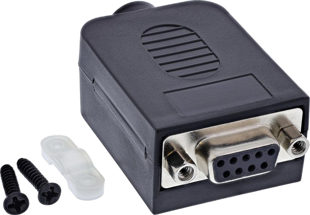 InLine D-Sub 9 Breakout-Terminalblock, Buchse, Schraubklemme