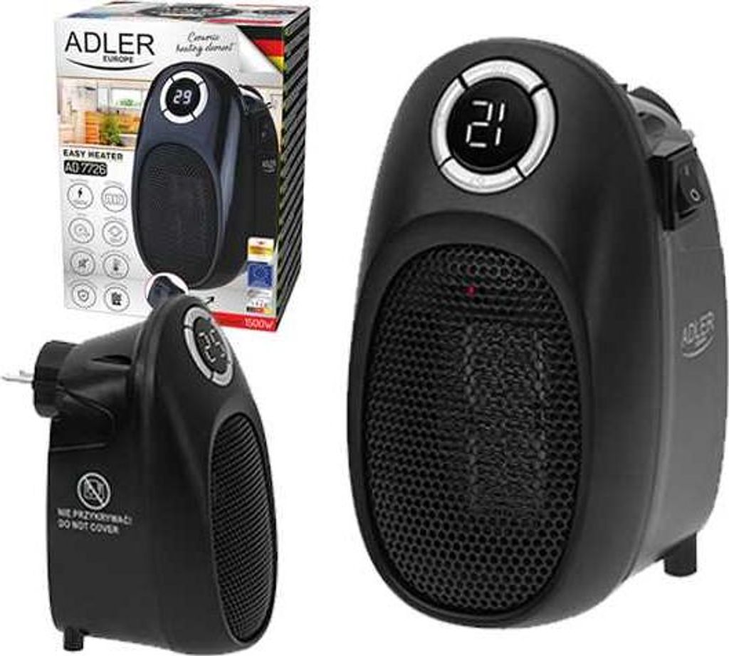 Heizlüfter - Ohřívač Easy 1500W ADLER AD 7726 Obrázek produktu 