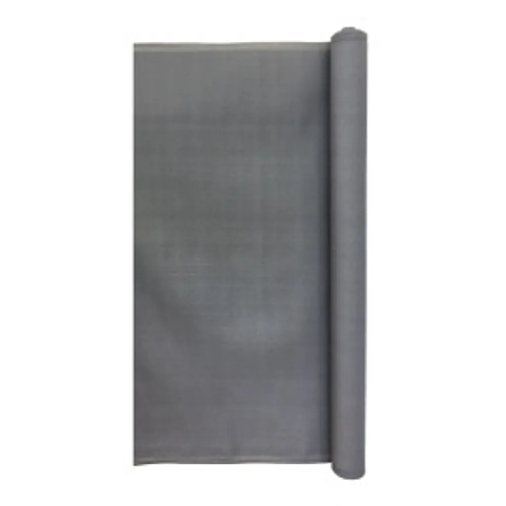 Toile d'ombrage grise 2x10m stabilisée UV en HDPE 160g haute densité