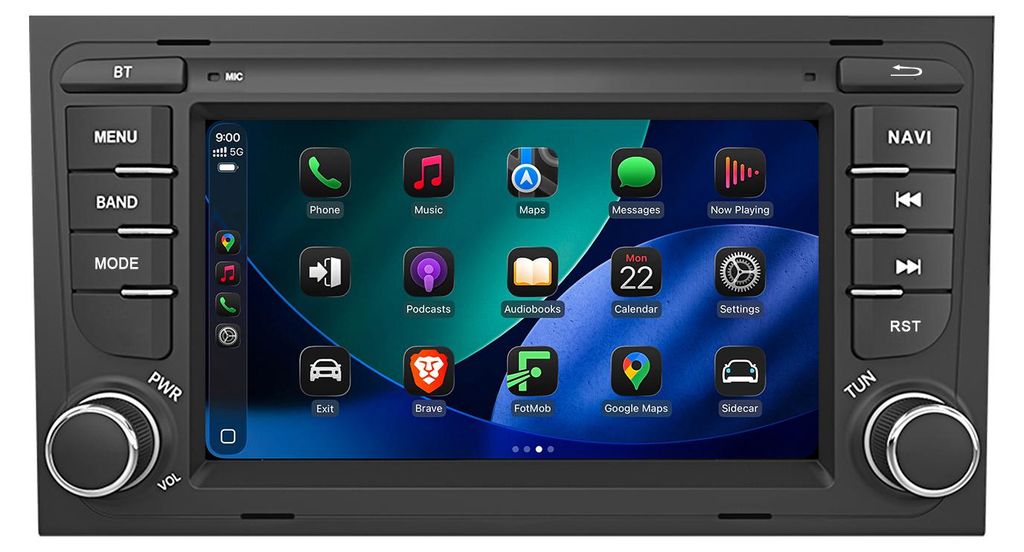 64GB 7'' Android Radio Audi A4 B6 / B7 (2000–2009) CarPlay Zdjęcie produktu 