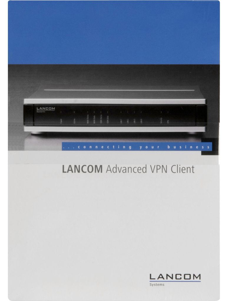 LANCOM Upgrade Advanced VPN Client (WIN), Produktbild 