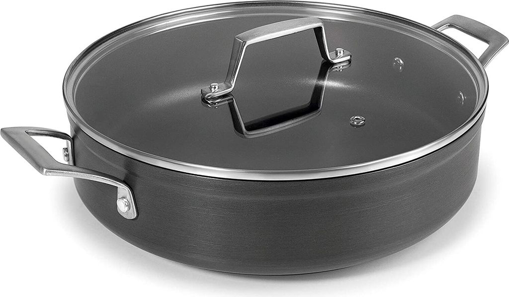 Antihaft-bratpfanne 24cm + deckel Lacor 48624 Produktbild 