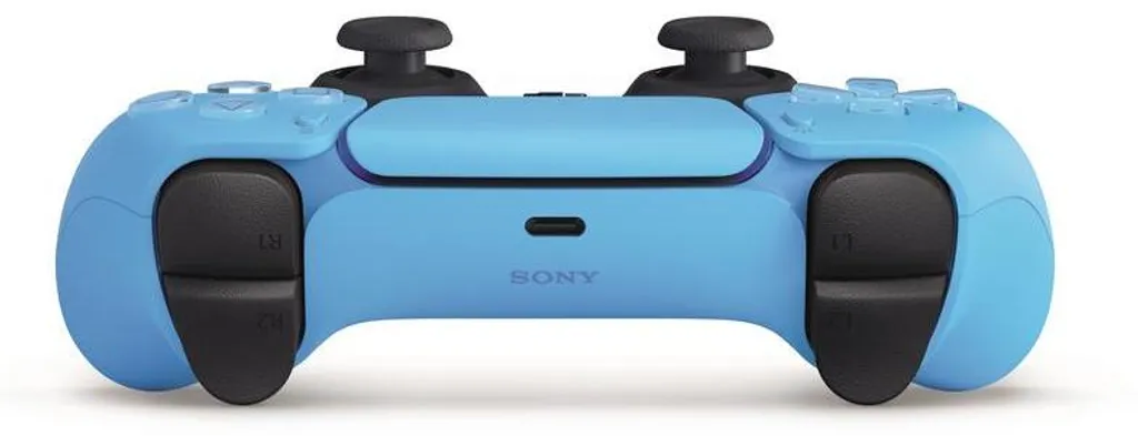 Manette Sony DualSense PS5 Blanche avec Gâchettes Adaptatives et Micro