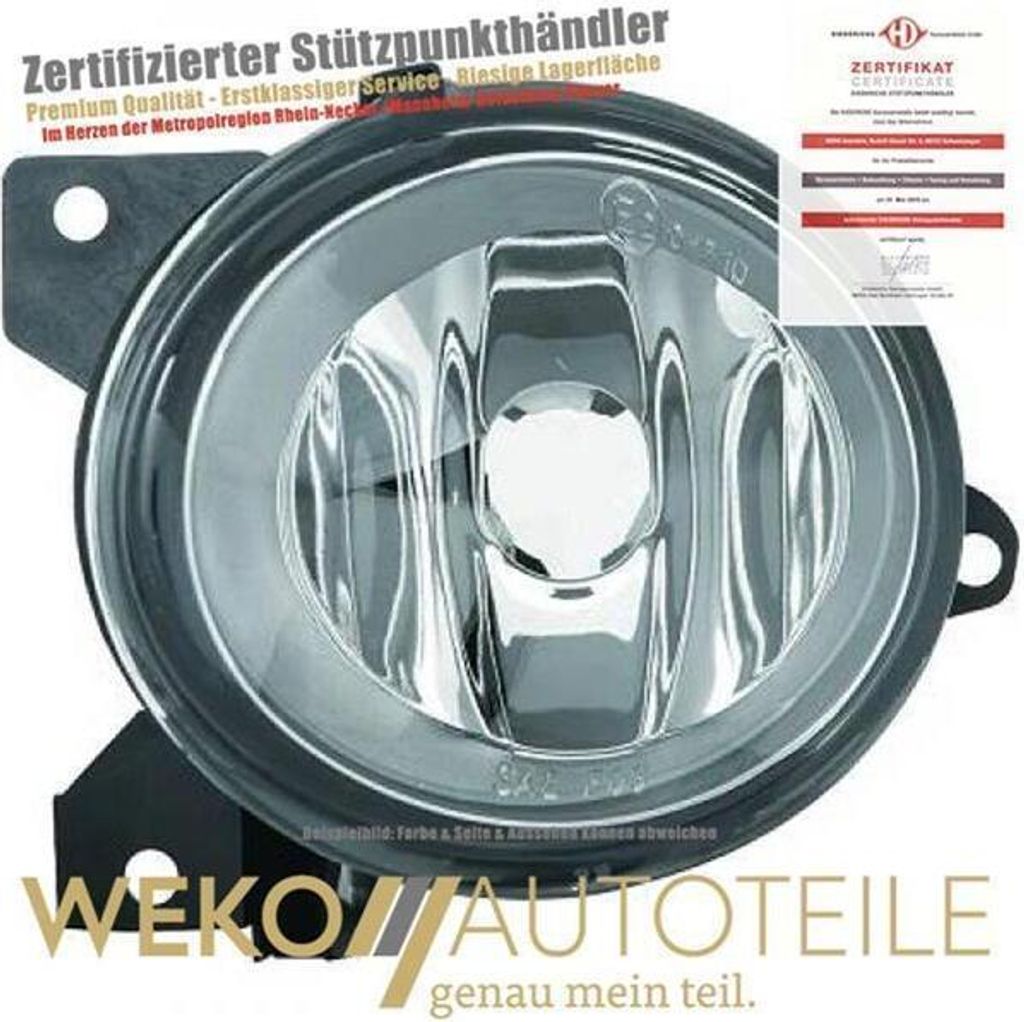 Nebelscheinwerfer rechts DIEDERICHS 2265188 für VW