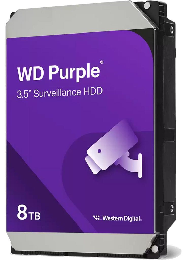 Western Digital Blue Purple, 8 TB, 5400 ot/min, 256 MB, Obrázek produktu 