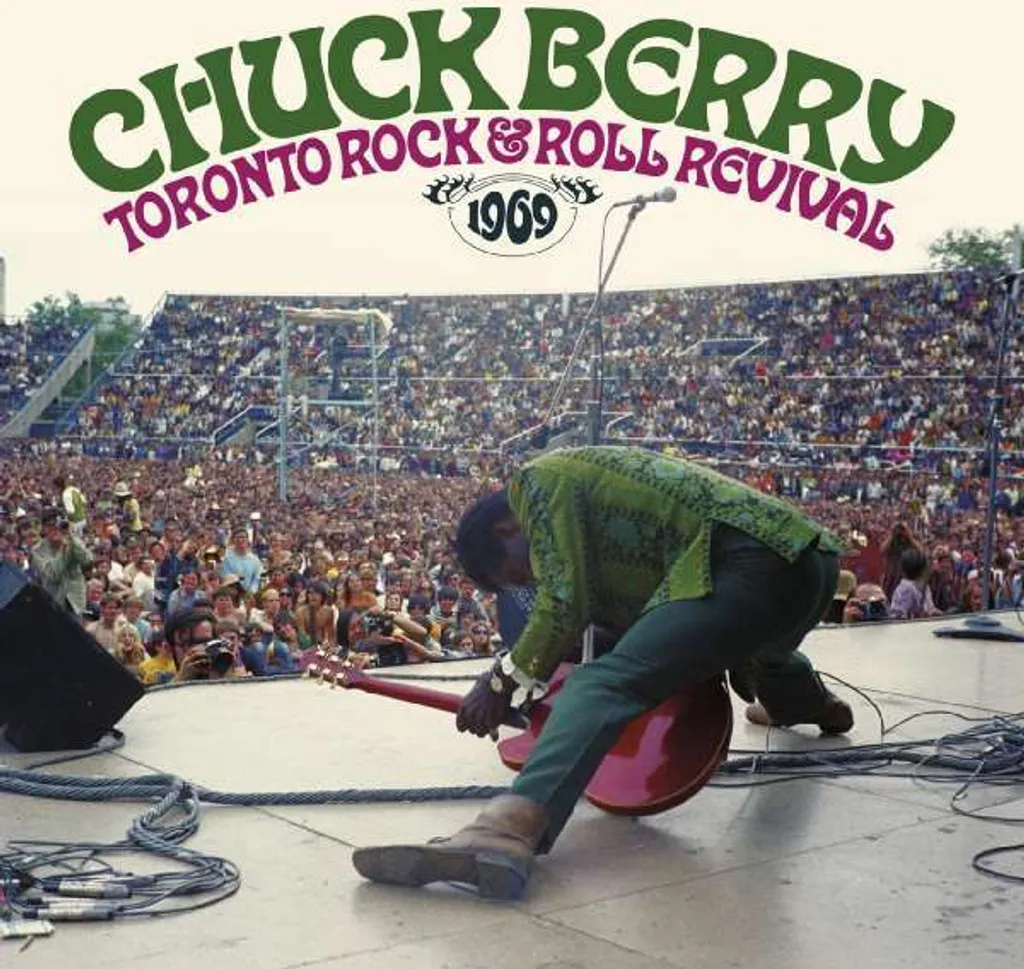 Musique Rock Années 60 : Album Chuck Berry Toronto 1969 pour Platine Vinyle
