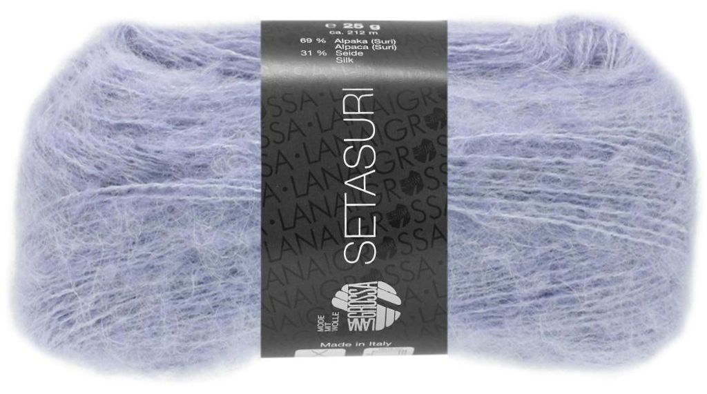 Lana Grossa - Setasuri 0045 blaulila Produktbild 