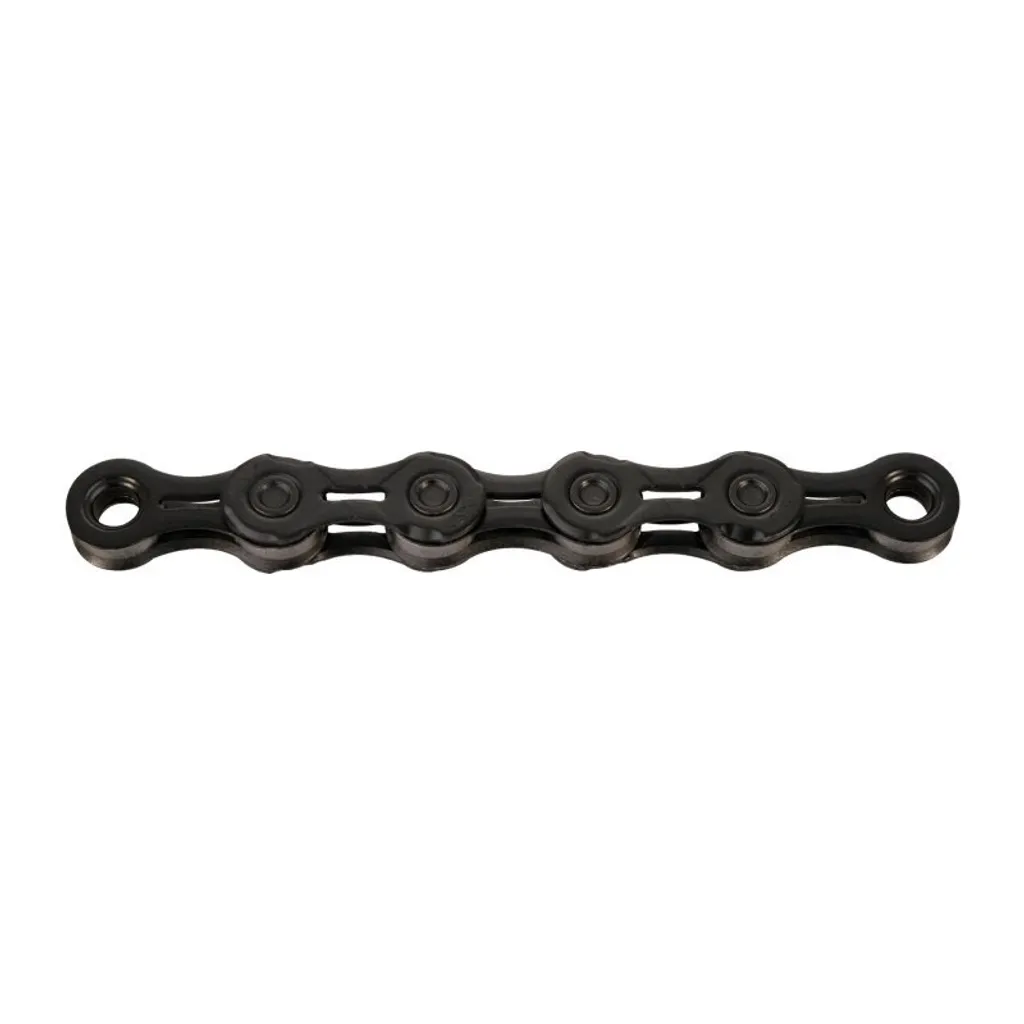 Chaîne 11v ultra légère KMC X11EL 118 maillons à traitement Blacktech