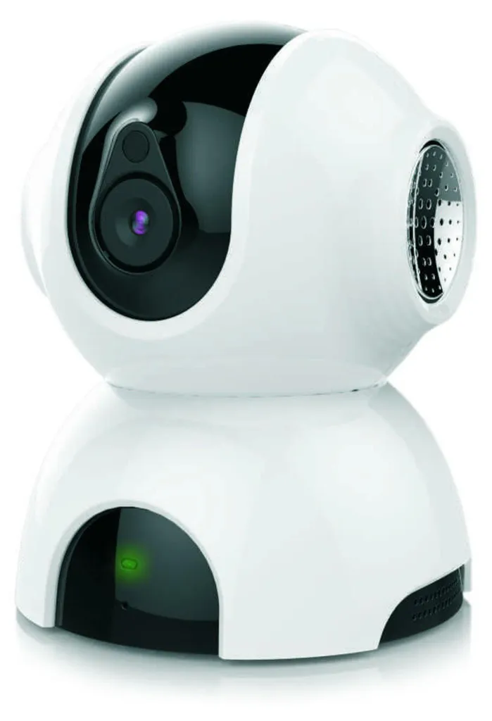 Caméra Wi-Fi HD DT5880 : Vision à 350 degrés et stockage sur carte SD