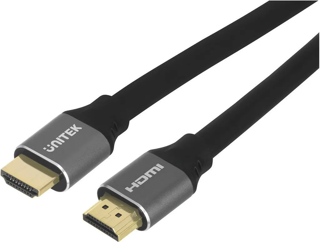 Câble HDMI 5m avec Blindage Renforcé UNITEK C140W pour Image Fluide Noir