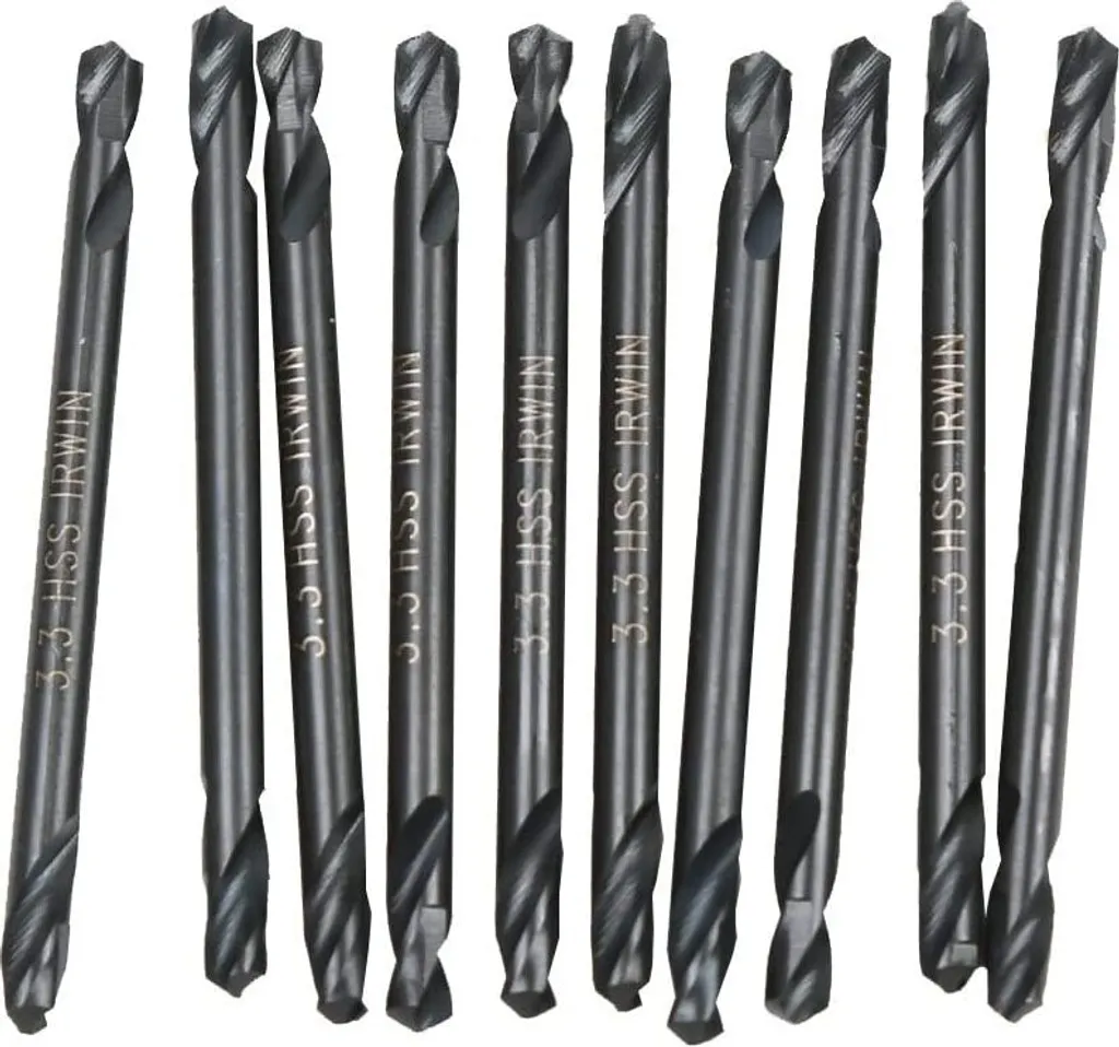 Irwin HSS Pro 3.30mm Punta Doppia per Metallo - Alta Precisione Quadro