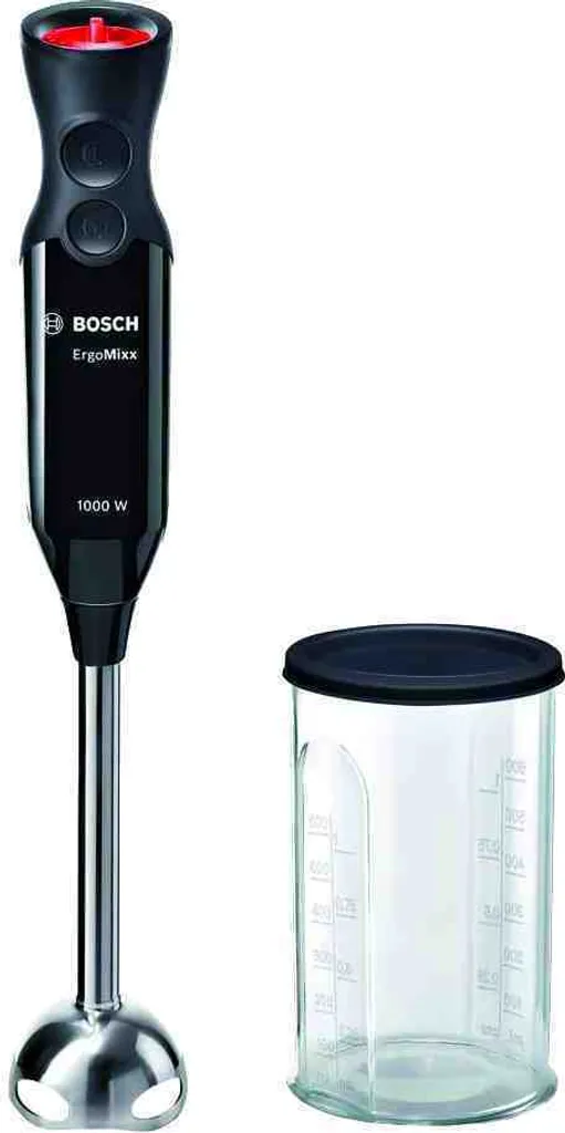 Mixeur plongeant Bosch 1000W ErgoMixx Idéal pour Veloutés et Smoothies