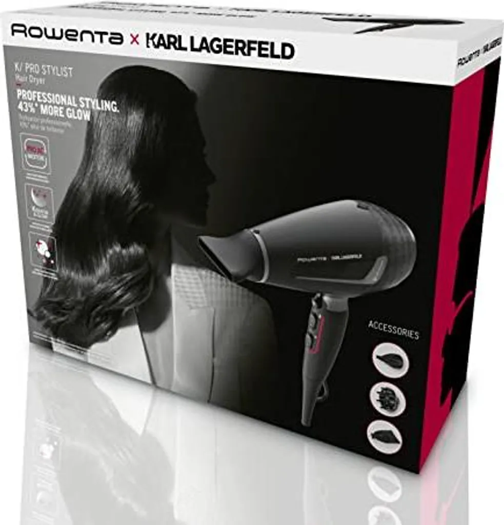 Sèche-cheveux Rowenta K/Pro Stylist pour brushing et volume durable - 20
