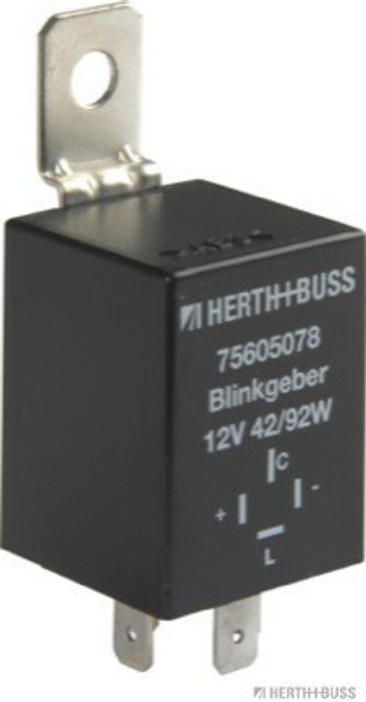 HERTH+BUSS ELPARTS 75605078 Blinkgeber Blinkerrelais passend für MERCEDES-BENZ T1 Kasten (602) T1 Bus (601) T1 Pritsche/Fahrgestell (602) 100 Bus