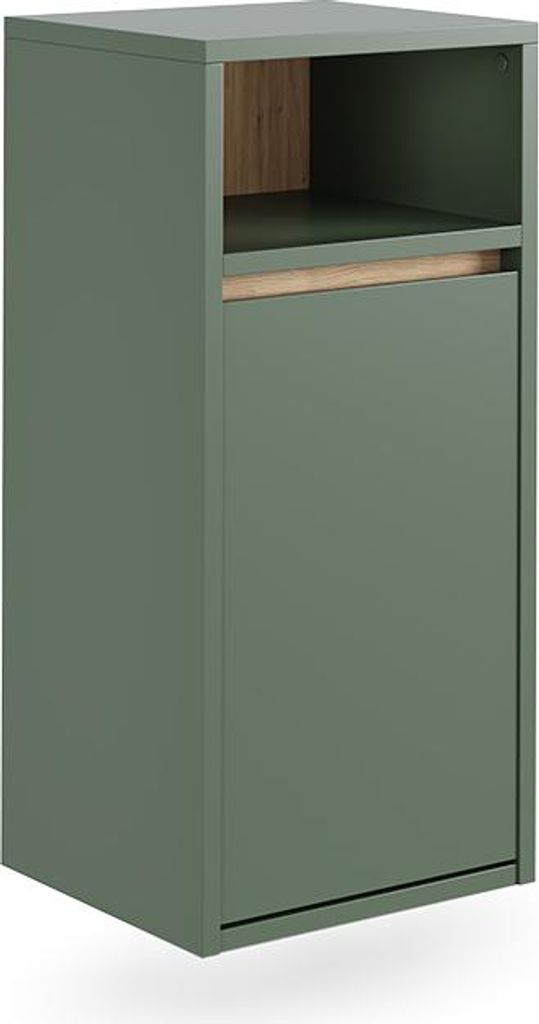 Badschrank Vicco Viola Grün/Artisan 38 x 80 cm mit Produktbild 
