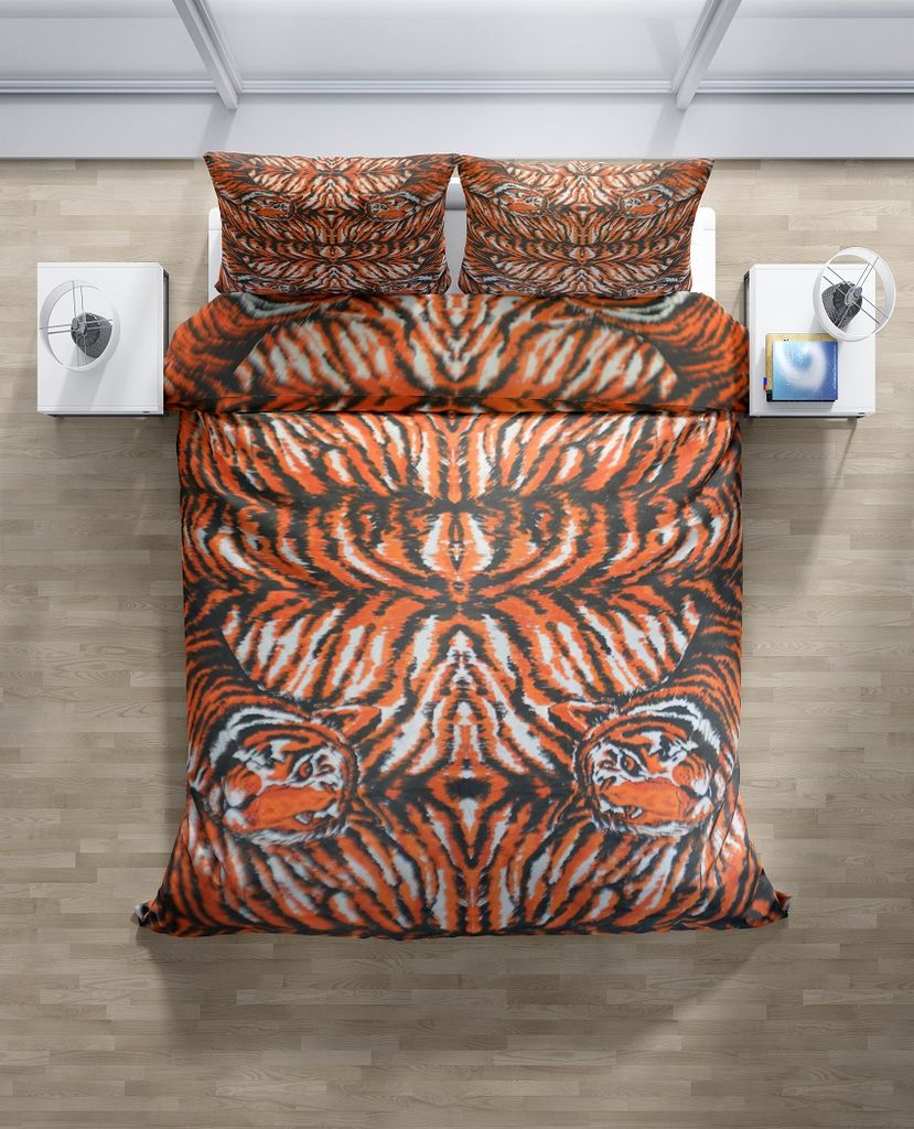 Top textil Bettlaken aus Baumwolle Ein Tiger