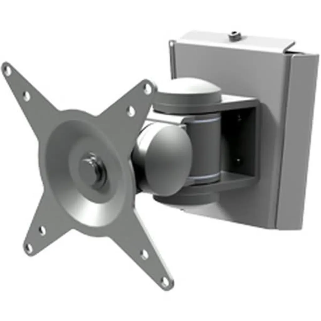Bras de moniteur inclinable Viewmate Wall 032 charge 15 kg métal argenté